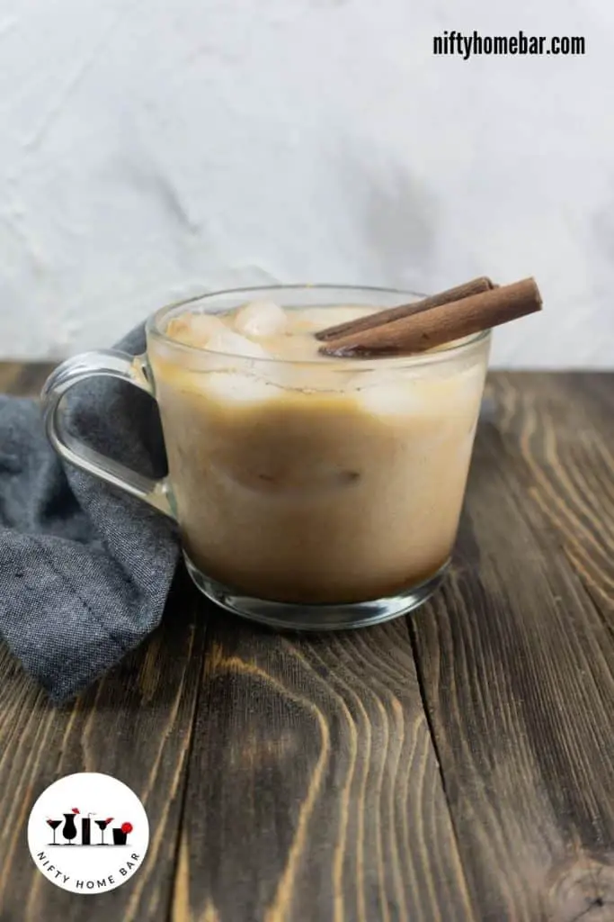 Enjoy this simple and tasty Gingerbread White Russian Cocktail and get all the holiday feels. You'll be rockin' round the Christmas tree in no time!