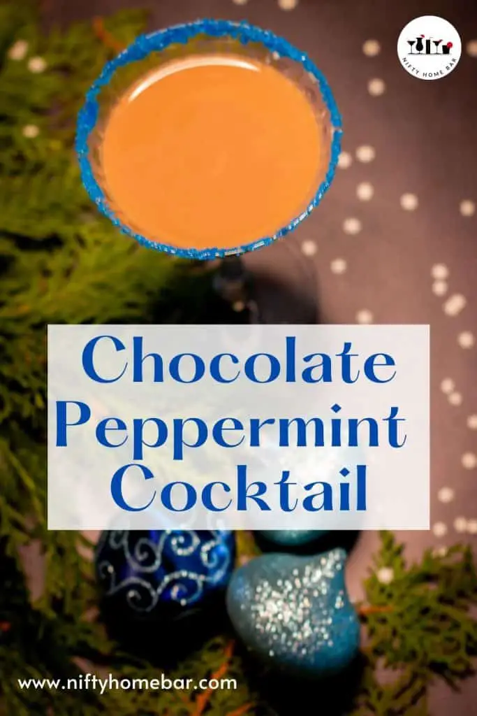 Make the holidays even more special with this tasty chocolate peppermint cocktail. It's vegan friendly, made with chocolate almond milk and peppermint vodka.