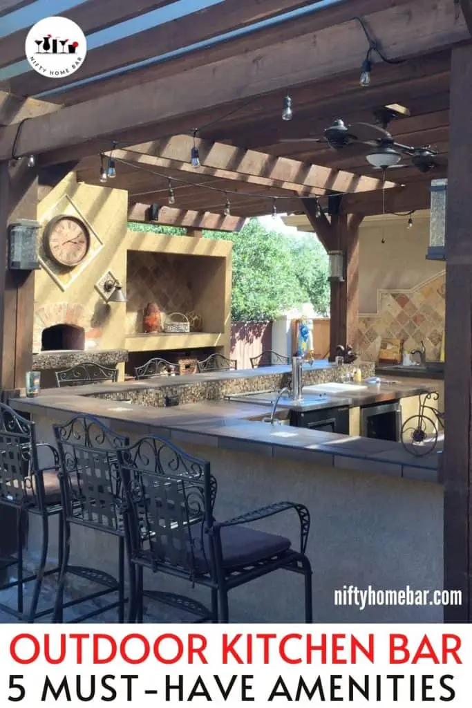 Take your outdoor kitchen bar from ho-hum to outstanding! These must-have pieces will keep the party rolling and let you enjoy more time with your guests.